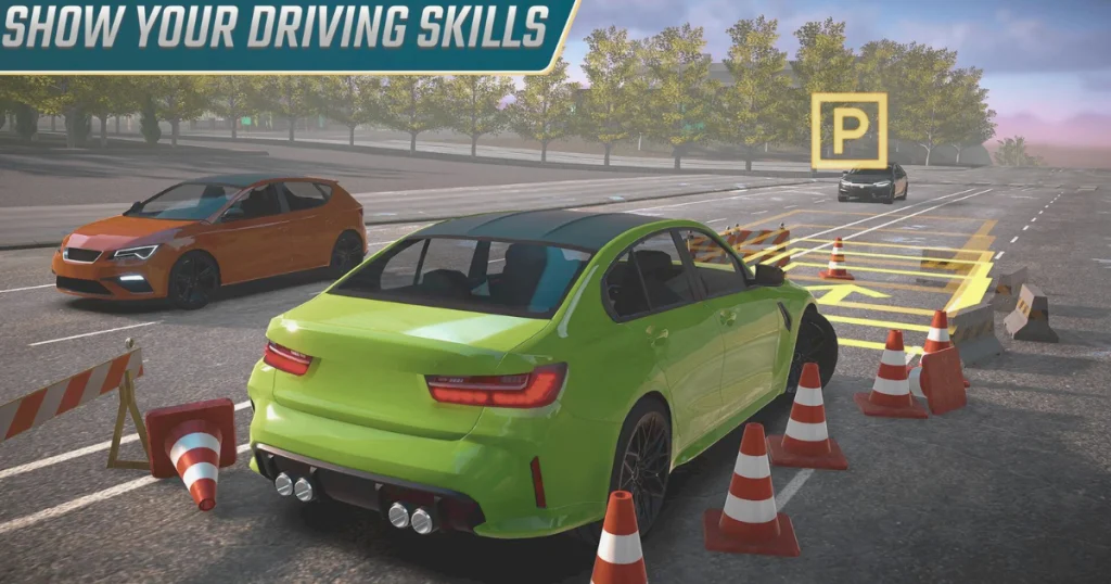 show your driving skills